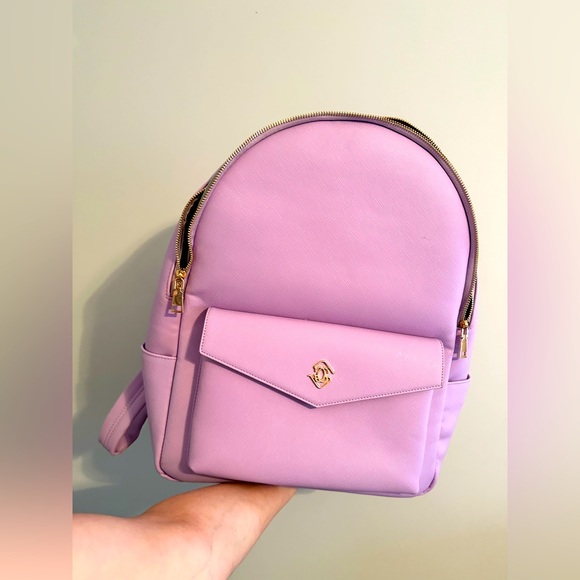 Glass Ladder & Co Handbags - Glass Ladder Lavender Malala Backpack